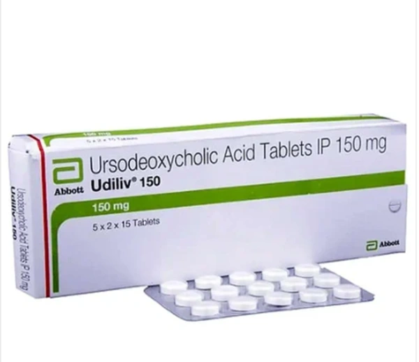 Udiliv 150 Tablet - 1 Strip (15 Tablet), Ursodexycholic Acid (150mg)