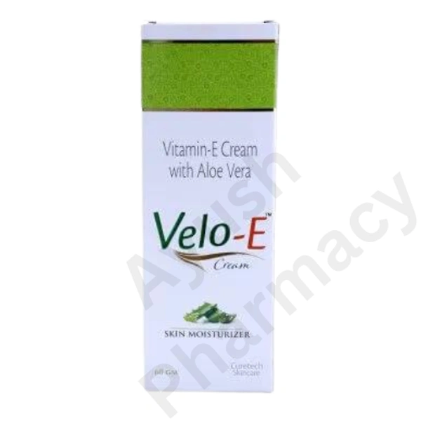 Velo-E Vitamin-E Cream With Aloe Vera (60g)