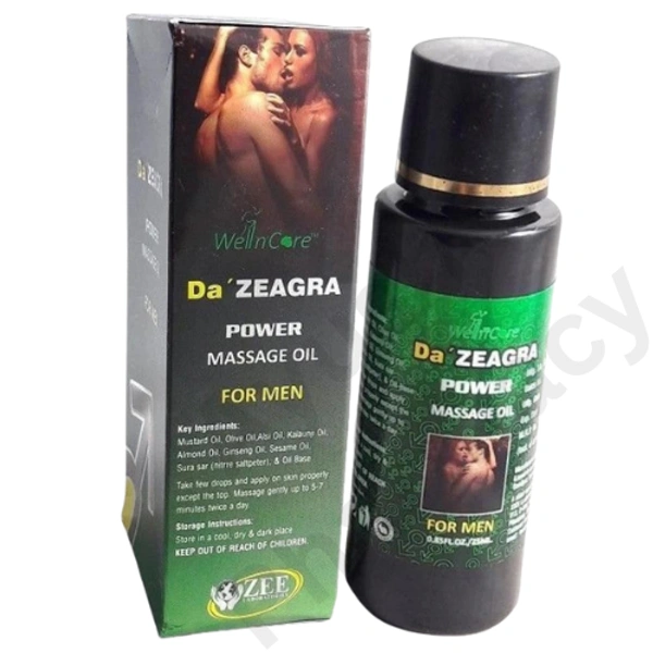 Zee Laboratories Da Power Massage Oil for Men (25ml)
