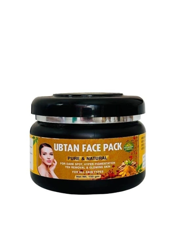 KALYANKARI Face Ubtan Powder with Saffron, Turmeric, Almond, Sandalwood | Instant Glow I Brightening |Bridal Ubtan | Haldi Ceremony | No Preservative & Chemical | for All Skin | - 150 grm