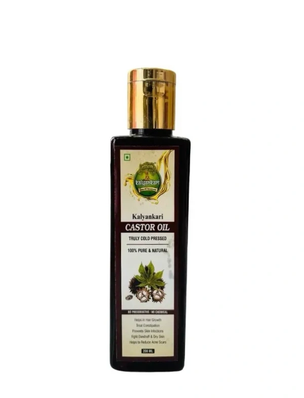 Castor Oil (अरंडी का तेल) Wooden Pressed - 200 ML