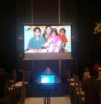 Projector And Screen 