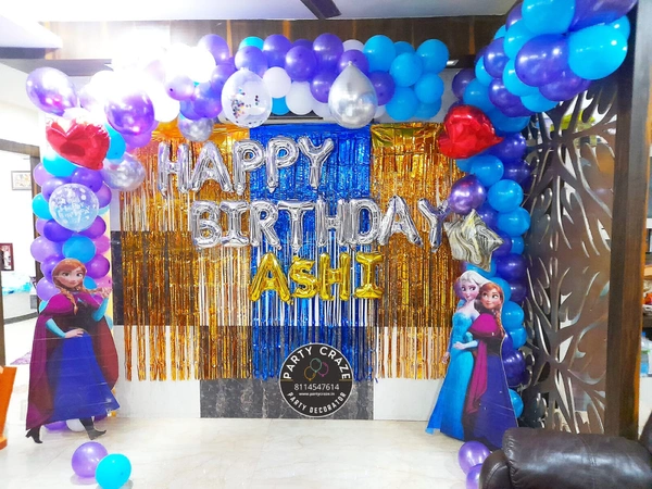 Frozen Theme  Kids Birthday Decor 146
