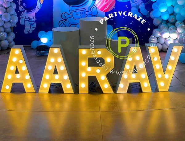 Wooden Light Letter Rental