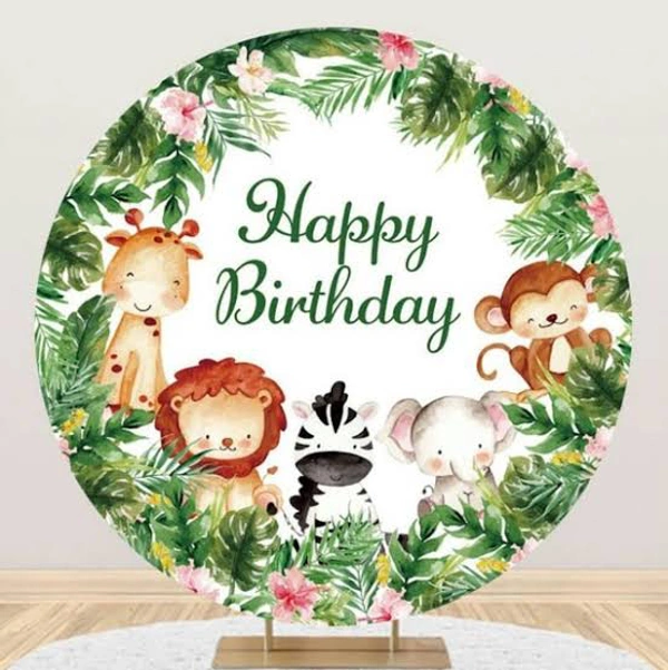 Round Backdrop Rental 