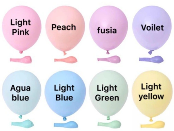 Pastel Balloon Decor 