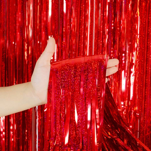 Curtains Foil For Backdrop 