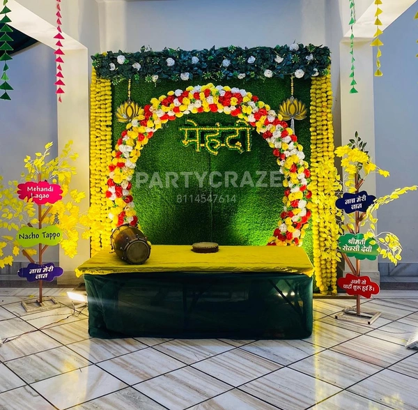 Mehndi Ceremony Decor 14
