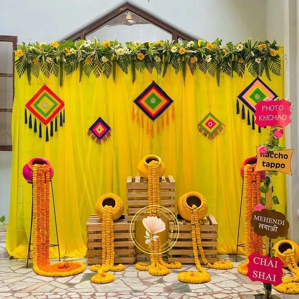Haldi Mehndi Decor 13