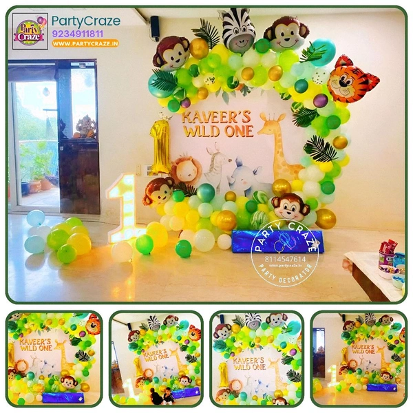 Jungle Theme  Kids Birthday Decor 65