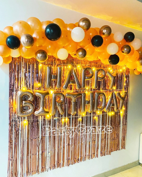 Surprise Room Decoration For Husband Birthday 