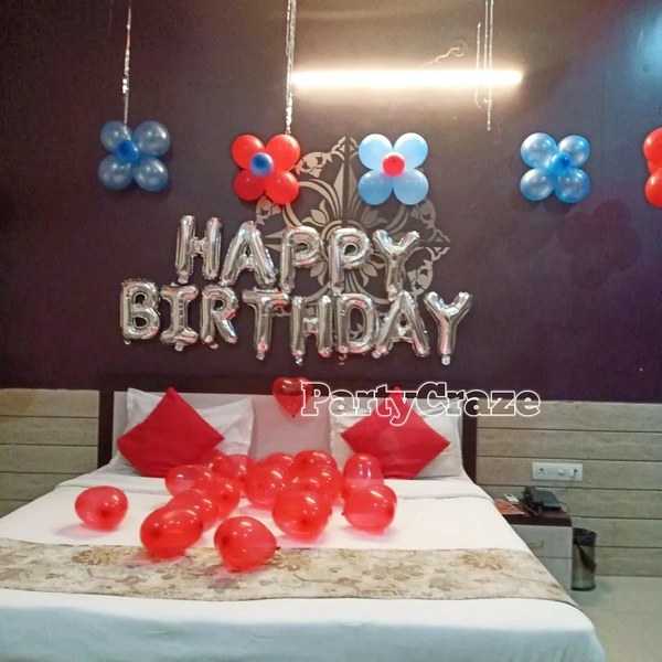 Surprise Room Decoration For Husband Birthday 