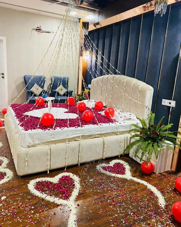 Surprise Room Decoration For Wife 