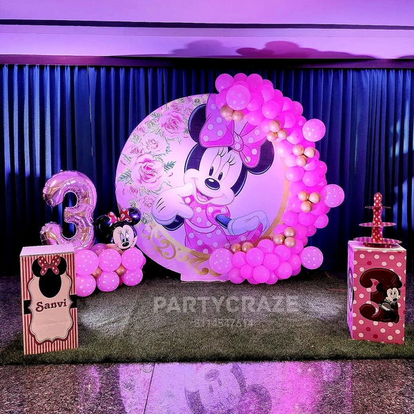Minnie Mouse Theme  Kids Birthday Decor 159