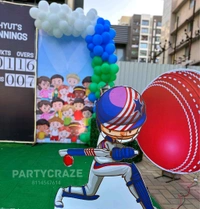 Birthday Party Organisers In Patna  Cricket Theme 
