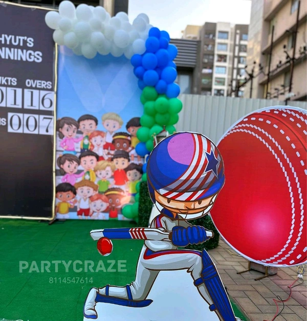 Birthday Party Organisers In Patna  Cricket Theme 