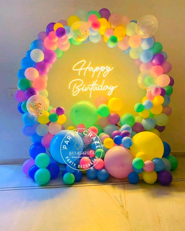 Birthday Decoration Services at Home 