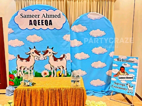 Aqiqah Ceremony Decor 8