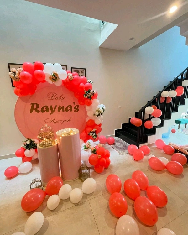 Aqiqah Ceremony Decor 16