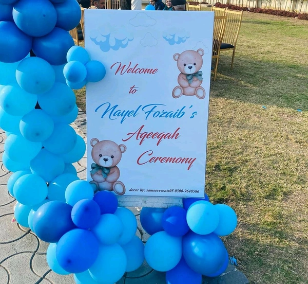 Aqiqah Ceremony Decor 20