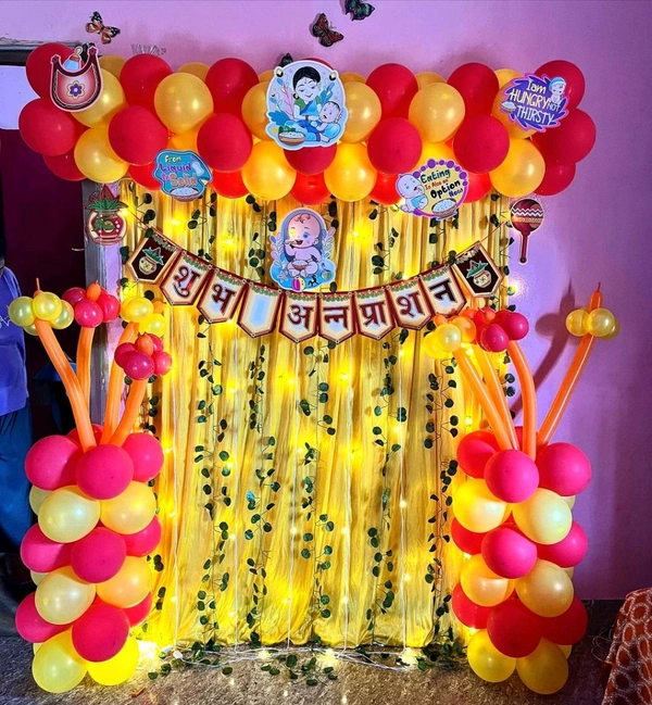 Annaprashan Ceremony Decor 17