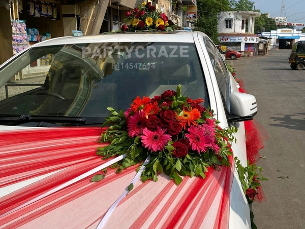 Wedding Car decor 2