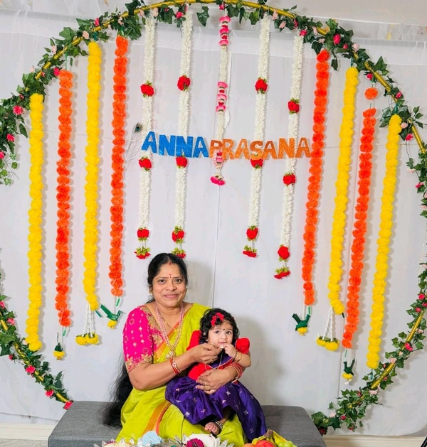 Annaprashan Ceremony Decor 27