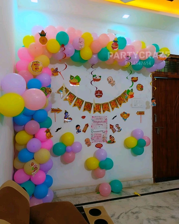 Annaprashan Ceremony Decor 28