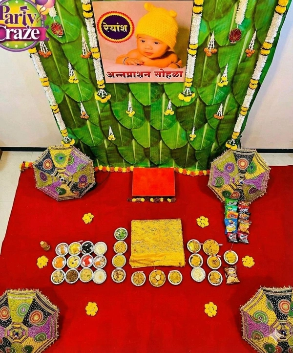 Annaprashan Ceremony Decor 8