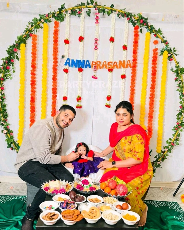 Annaprashan Ceremony Decor 10