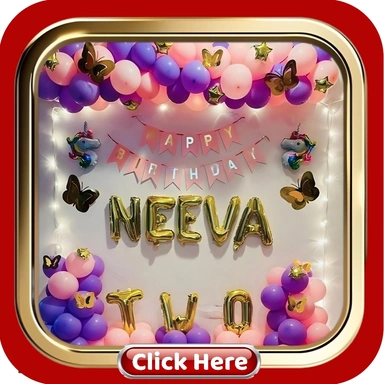 Kids Birthday Decor