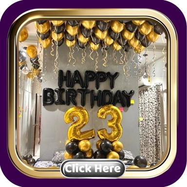 Adult Birthday Decor