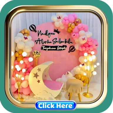 Aqiqah Ceremony Decor