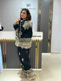 132154 Beautiful Cordsets With Belt