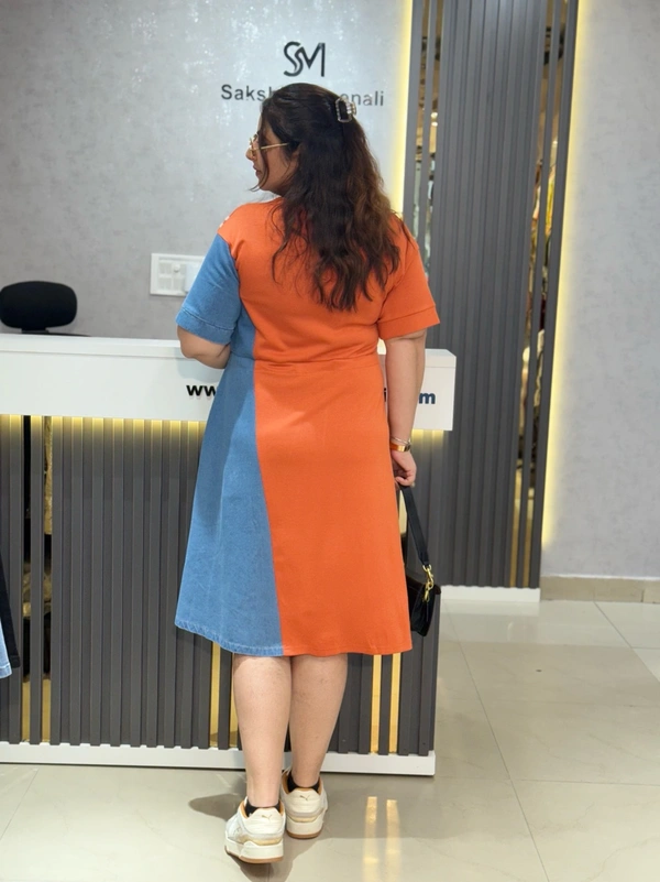 132188 Beautiful Denim Dress