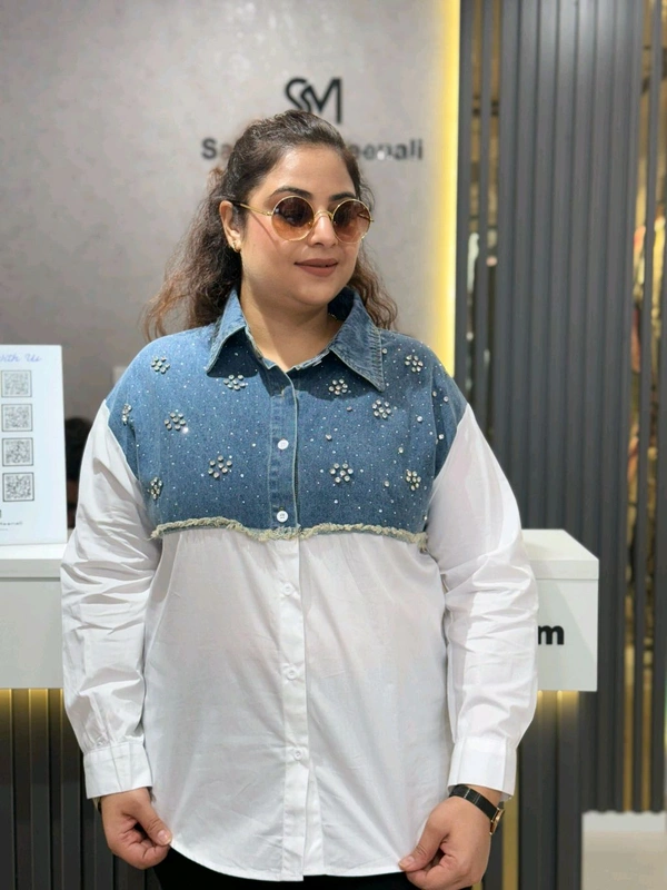 132010 Beautiful Denim Shirt