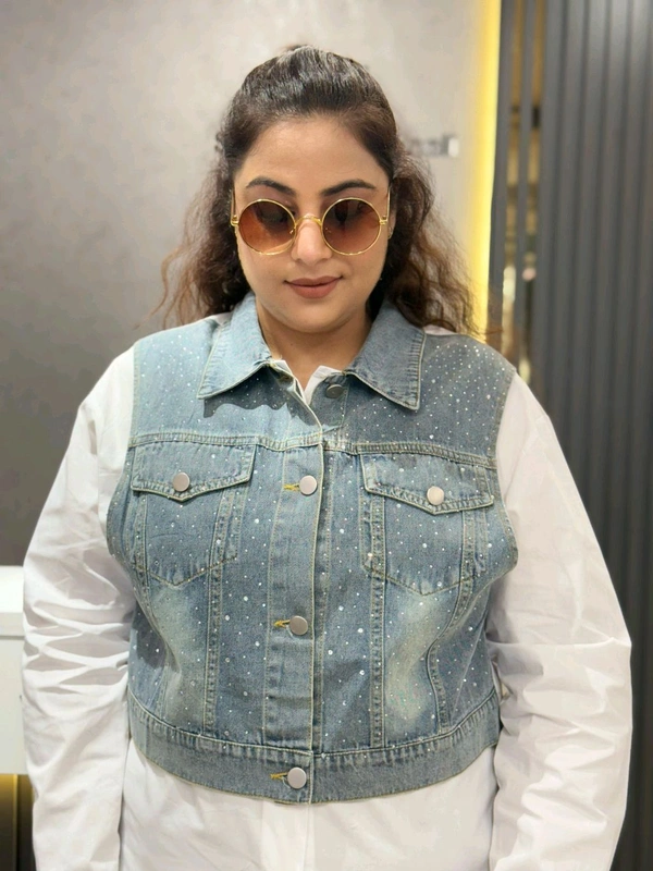 132010 Beautiful Denim Shirt