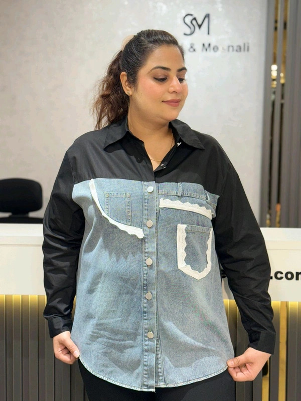 132086 Beautiful Denim Shirt