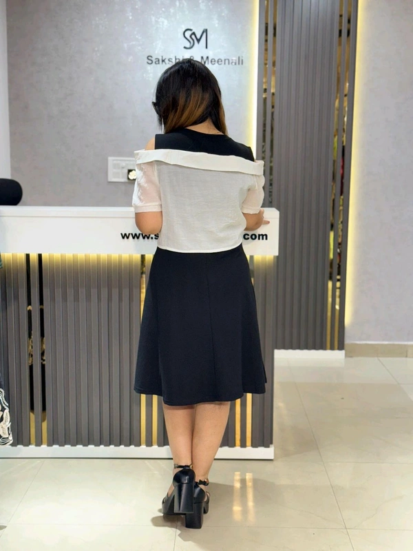 132146 Beautiful Dress With Jacket Design