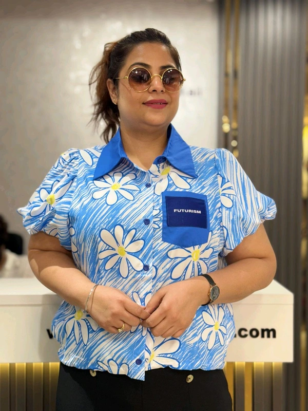132206 Beautiful Floral Shirt
