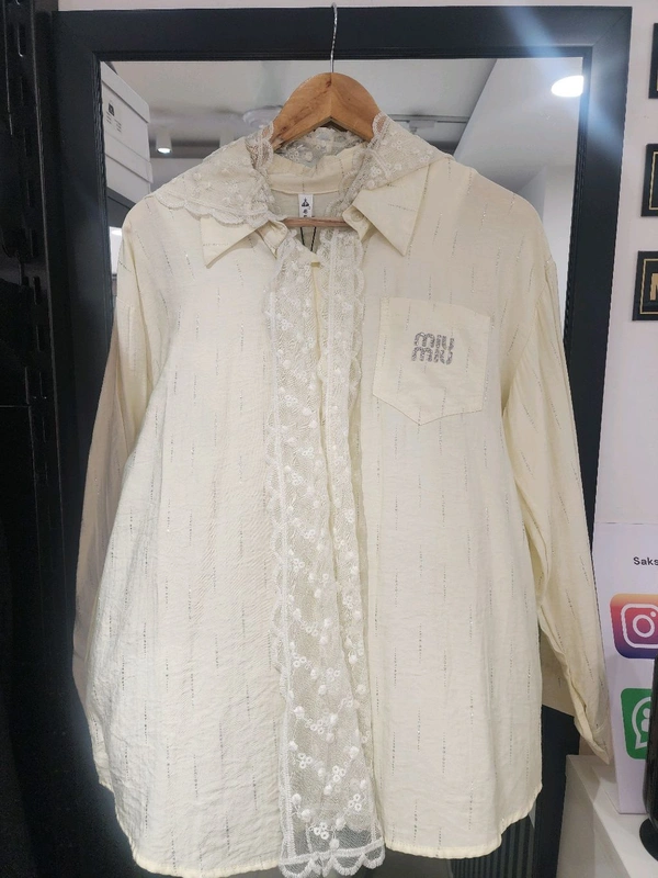 131723 Beautiful Shirt With Inner And Net