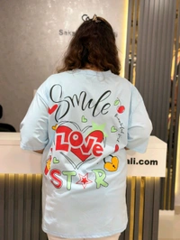 132138 Beautiful Tee With Labubu Detailing