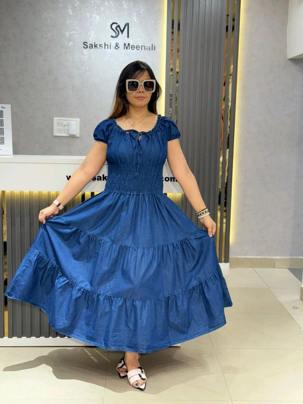 132083 Denim Dress