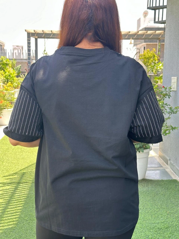 131188 Oversize Sequin Shirt
