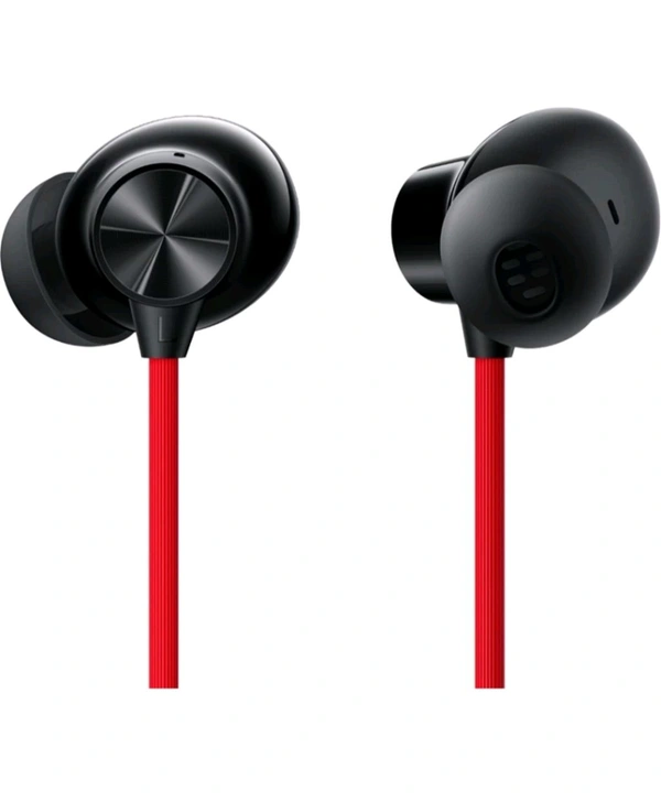 ONEPLUS Bullets Wireless Z2 Bluetooth Headset (Acoustic Red, In the Ear) - Free, Red