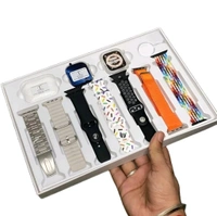 PROFITKART i20 Ultra Max 10 in 1 Earbuds Smartwatch Combo with unique Straps Smartwatch (Multicolor Strap, 49) - FREE SIZE