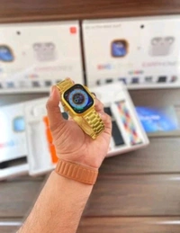 PROFITKART i20 Ultra Max 10 in 1 Earbuds Smartwatch Combo with unique Straps Smartwatch (Multicolor Strap, 49) - FREE SIZE