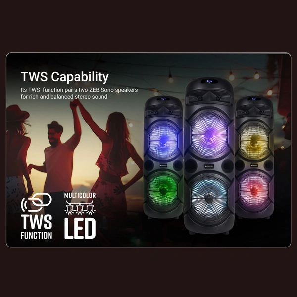 ZEBRONICS Zeb Sono - Black