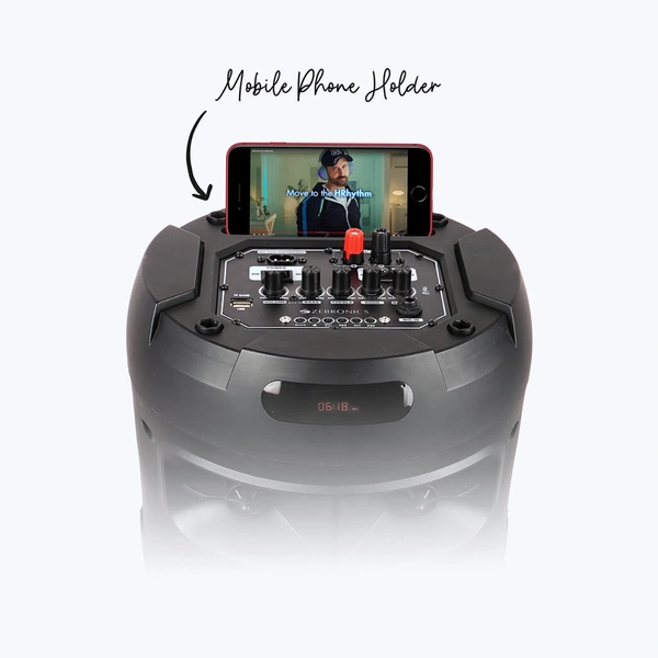 ZEBRONICS Zeb 450 Moving Monster 2X8L - Black