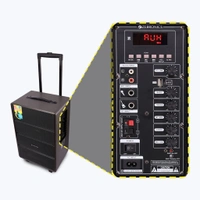 ZEBRONICS Banjo (Zeb Monster Pro 2X12L2) - Black